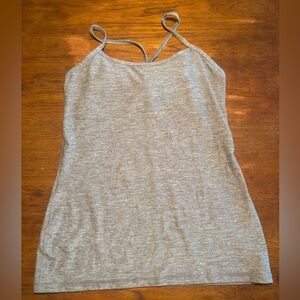 Gray Lululemon Workout Top